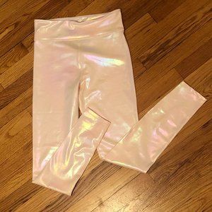 Carbon 38  Metallic Pink Leggings